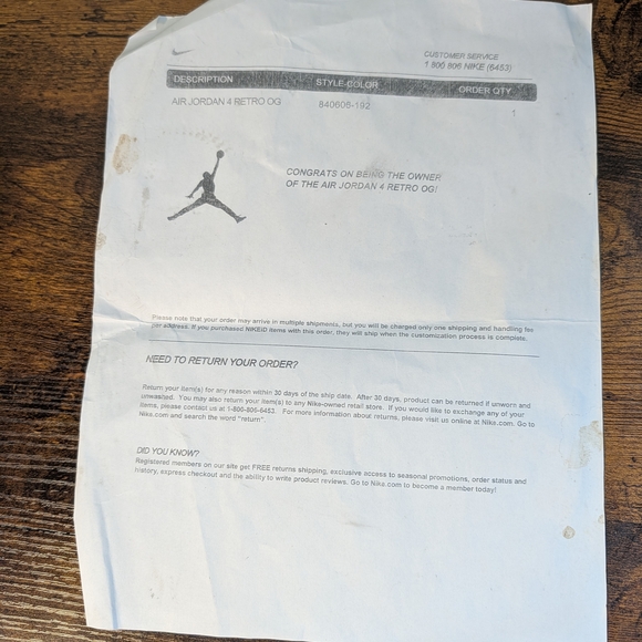 Air Jordan 4 Retro "Bred Reimagined" (2024)
Style Code: FV5029-006 - Picture 10 of 10